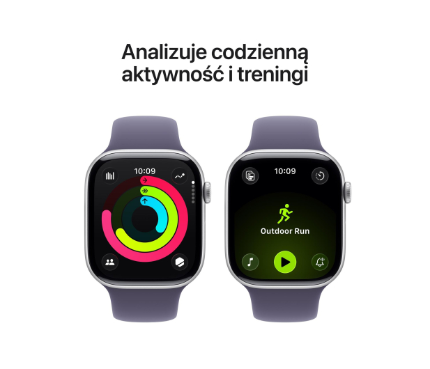 Apple Watch 11 46/Srebrne Aluminum/Fioletowy Pasek M/L 5G - 1362435 - zdjęcie 7